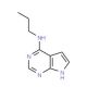 6-Propylamino-7-deazapurine (CAS 60972-21-6) - chemical structure image