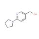 [6-(Pyrrolidin-1-yl)pyridin-3-yl]methanol (CAS 690632-01-0) - chemical structure image