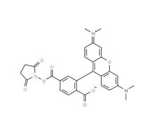 6-TAMRA SE (CAS 150810-69-8) - chemical structure image