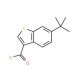 6-tert-butyl-1-benzothiophene-3-carbonyl chloride - chemical structure image