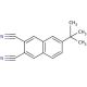 6-tert-Butyl-2,3-naphthalenedicarbonitrile (CAS 32703-82-5) - chemical structure image
