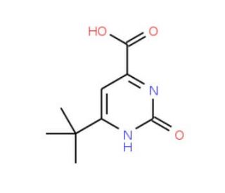 6-tert-Butyl-2-hydroxy-pyrimidine-4-carboxylic acid - chemical structure image