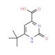 6-tert-Butyl-2-hydroxy-pyrimidine-4-carboxylic acid - chemical structure image