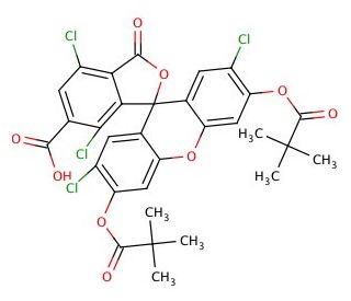 6-TET dipivaloate - chemical structure image