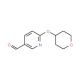 6-(Tetrahydro-2H-pyran-4-yloxy)pyridine-3-carboxaldehyde (CAS 910036-95-2) - chemical structure image