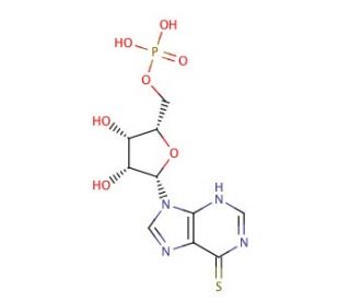 6-Thioinosine Phosphate (CAS 53-83-8) - chemical structure image