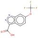 6-(Triflouromethoxy)-3-indazole carboxylic acid - chemical structure image