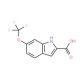6-(trifluoromethoxy)-1H-indole-2-carboxylic acid (CAS 923259-70-5) - chemical structure image