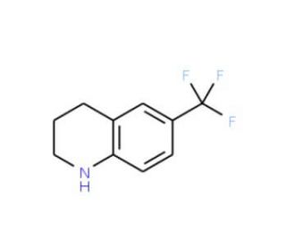 6-(trifluoromethyl)-1,2,3,4-tetrahydroquinoline - chemical structure image