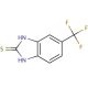 6-(trifluoromethyl)-1H-1,3-benzodiazole-2-thiol (CAS 86604-73-1) - chemical structure image