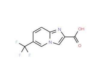 6-(Trifluoromethyl)imidazo[1,2-a]pyridine-2-carboxylic acid - chemical structure image