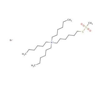 6-(Trihexylammonium)hexyl Methanethiosulfonate Bromide - chemical structure image