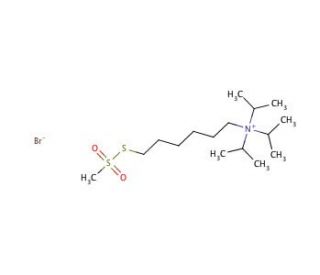 6-(Triisopropylammonium)hexyl Methanethiosulfonate Bromide - chemical structure image