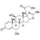 6α-Hydroxy-21-desacetyl Deflazacort (CAS 87539-45-5) - chemical structure image
