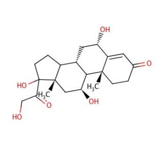 6&alpha;-Hydroxy Cortisol (CAS 2242-98-0) - chemical structure image