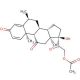 6α-Methylprednisone 21-Acetate (CAS 115321-98-7) - chemical structure image