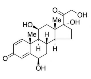 6β-Hydroxy prednisolone - chemical structure image