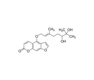 6&prime;,7&prime;-dihydroxy Bergamottin (CAS 145414-76-2) - chemical structure image