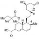 6′-Carboxy Simvastatin (CAS 114883-30-6) - chemical structure image