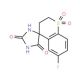 6′-fluoro-2′,3′-dihydro-2H,5H-spiro[imidazolidine-4,4′-thiochromene]-2,5-dione 1′,1′-dioxide (CAS 66892-63-5) - chemical stru