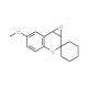 6′-Methoxy-1a′,7b′-dihydrospiro[cyclohexane-1,2′-oxireno[c]chromene] - chemical structure image
