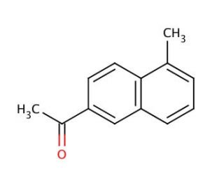 6&prime;-Methyl-2&prime;-acetonaphthone (CAS 24875-94-3) - chemical structure image