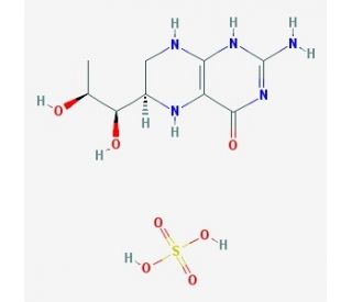 (6R)-Tetrahydro-L-biopterin Sulfate (CAS 103130-44-5) - chemical structure image