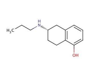 (6S)-5,6,7,8-Tetrahydro-6-(propylamino)-1-naphthalenol - chemical structure image