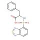 7-{[(1-carboxy-2-phenylethyl)amino]sulfonyl}-2,1,3-benzothiadiazol - chemical structure image