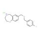 7-{[(4-Chlorobenzyl)oxy]methyl}-2,3,4,5-tetrahydro-1,4-benzoxazepine hydrochloride - chemical structure image
