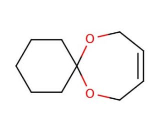 7,12-Dioxa-spiro[5.6]dodec-9-ene (CAS 4747-01-7) - chemical structure image