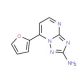 7-(2-Furyl)[1,2,4]triazolo[1,5-a]pyrimidin-2-ylamine (CAS 338793-16-1) - chemical structure image