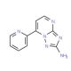 7-(2-Pyridinyl)[1,2,4]triazolo[1,5-a]pyrimidin-2-amine - chemical structure image