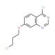 7-(3-Chloropropoxy)-4-chloroquinazoline (CAS 557770-90-8) - chemical structure image