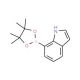 7-4,4,5,5-Tetramethyl)-1,3,2-dioxaborolan-2-yl)-1H-indole (CAS 642494-37-9) - chemical structure image