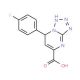 7-(4-Fluoro-phenyl)-4,7-dihydro-tetrazolo[1,5-a]-pyrimidine-5-carboxylic acid - chemical structure image