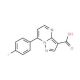 7-(4-Fluoro-phenyl)-pyrazolo[1,5-a]pyrimidine-3-carboxylic acid - chemical structure image