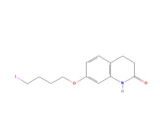 7-(4-Iodobutoxy)-3,4-dihydroquinolin-2-one (CAS 952308-47-3) - chemical structure image