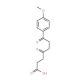 7-(4-Methoxy-phenyl)-4,7-dioxo-heptanoic acid (CAS 24090-40-2) - chemical structure image