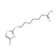 7-(4-Methyl-thiazol-2-ylsulfanyl)-heptanoic acid - chemical structure image
