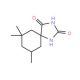 7,7,9-Trimethyl-1,3-diaza-spiro[4.5]decane-2,4-dione (CAS 91216-38-5) - chemical structure image