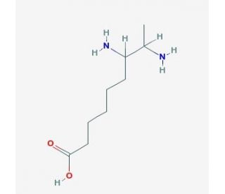 7,8-Diaminopelargonic Acid Dihydrochloride (CAS 951786-35-9) - chemical structure image