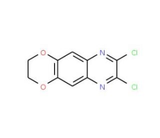 7,8-dichloro-2,3-dihydro[1,4]dioxino[2,3-g]quinoxaline - chemical structure image