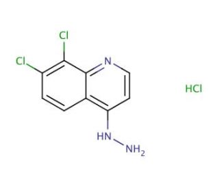 7,8-Dichloro-4-hydrazinoquinoline hydrochloride (CAS 1172548-55-8) - chemical structure image