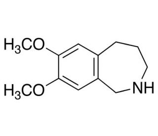 7,8-Dimethoxy-2,3,4,5-tetrahydro-2-benzazepine (CAS 95469-38-8) - chemical structure image