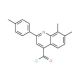 7,8-dimethyl-2-(4-methylphenyl)quinoline-4-carbonyl chloride - chemical structure image