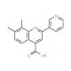 7,8-Dimethyl-2-pyridin-3-ylquinoline-4-carboxylic acid - chemical structure image