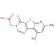 (7,9-dimethyl-4-oxopyrido[3′,2′:4,5]thieno[3,2-d]pyrimidin-3(4H)-yl)acetic acid - chemical structure image