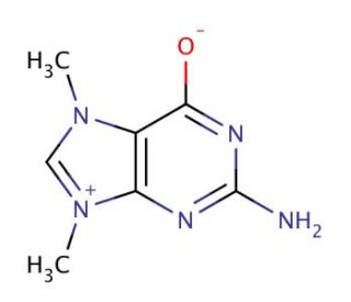 7,9-Dimethylguanine (CAS 524-35-6) - chemical structure image