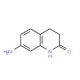 7-Amino-1,2,3,4-tetrahydro-2-quinolinone (CAS 22246-07-7) - chemical structure image